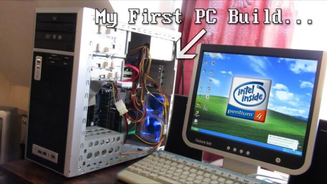 My First PC Build - A Pentium 4 PC from the Windows XP Era