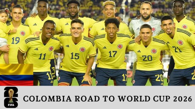 Colombia road to World Cup 2026