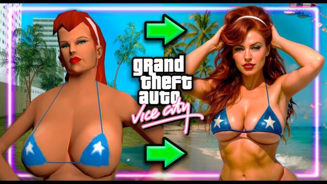 All GTA Vice City Characters – Cinematic Remake