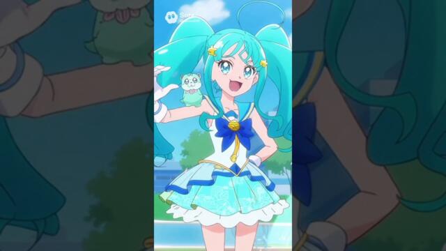 プリキュア風変身口上総集編【青キュア編①】｜ショート公開＋未収録＋NG集 3分まとめ！【Sora2】