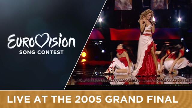Ledina Celo - Tomorrow I Go (Albania) Live - Eurovision Song Contest 2005