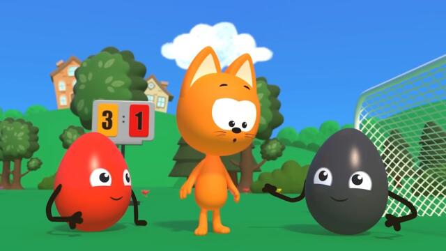 Кот и волшебные яйца! Meow Kitty बादल से गिरे फल | Cartoons anak-anak • बच्चों के लिए 2025-11-21 16:31