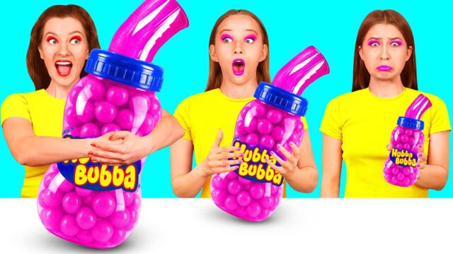 Предизвикателство за Голяма, Средна и Малка Чиния | Страхотни Кулинарни Рецепти HAHANOM Challenge