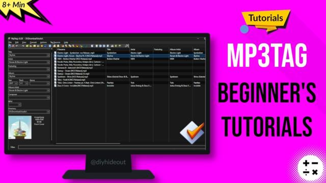 Mp3Tag Tutorials 2025 | MP3 Audio Manager Beginner's Guide under 10 Minutes
