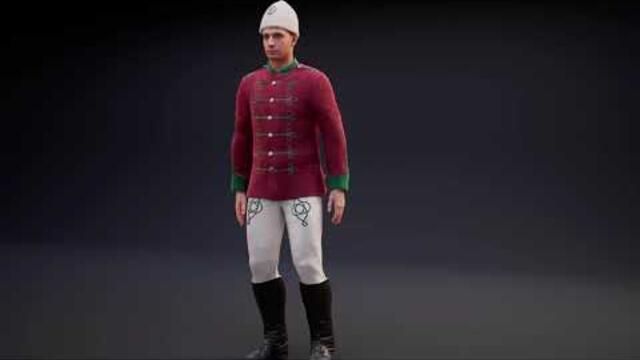 Униформа на хилядника и председател на Привременното правителство Павел Бобеков