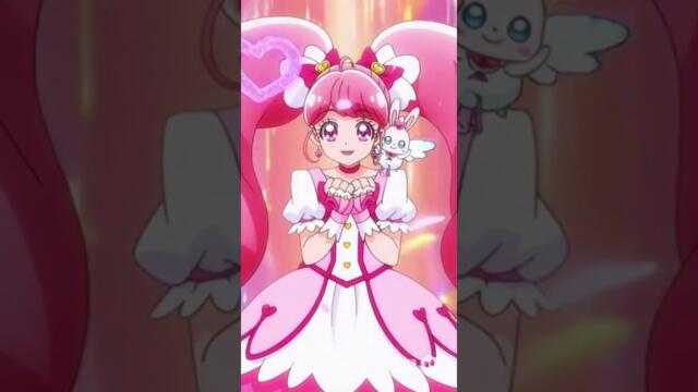 プリキュア風変身口上総集編【（ピンク）桃キュア編①】｜ショート公開＋未収録＋NG集 3分まとめ！【Sora2】