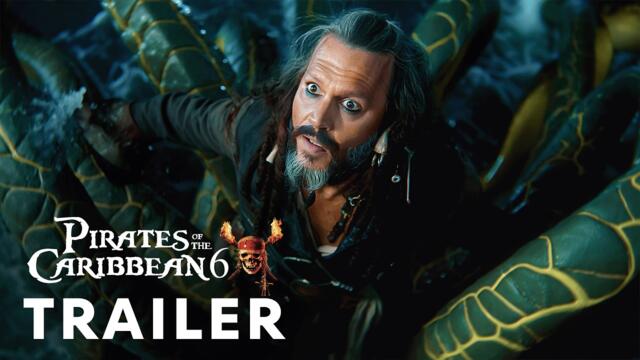 Pirates of the Caribbean 6 (2025) - Teaser Trailer | Johnny Depp, Angelina Jolie