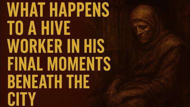 “The Last Moments of a Hive Worker Beneath the City – Warhammer 40K Lore”