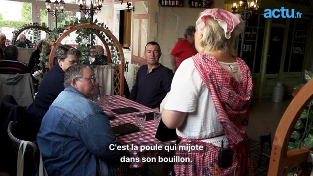 Élodie sert en patois dans son resto