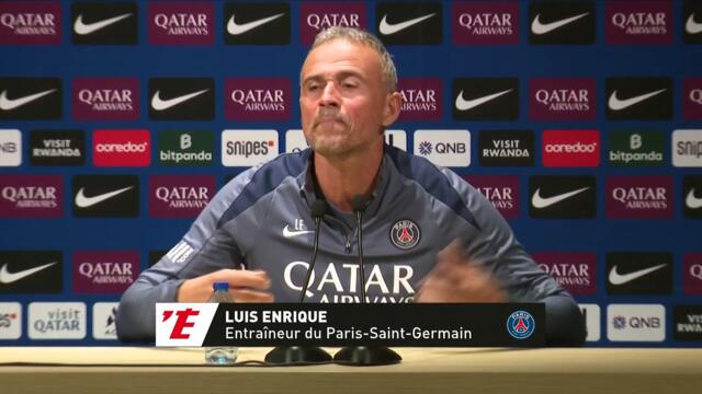 « Je suis préoccupé par le bruit autour de l’équipe », déplore Luis Enrique avant le match entre le PSG et le Havre - Foot - Ligue 1 - PSG