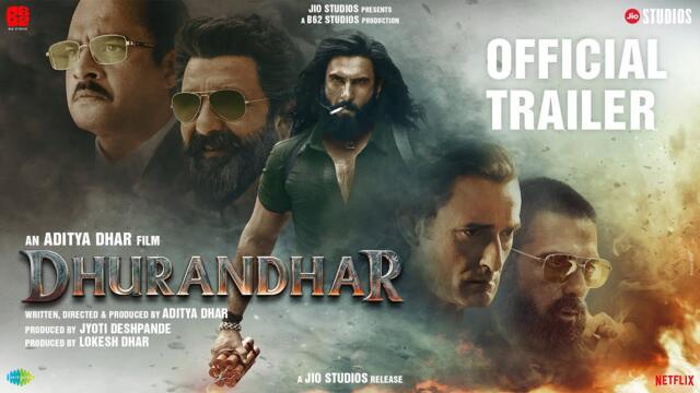 Dhurandhar Official Trailer | Ranveer Singh | Aditya Dhar | In Cinemas 5th December 2025