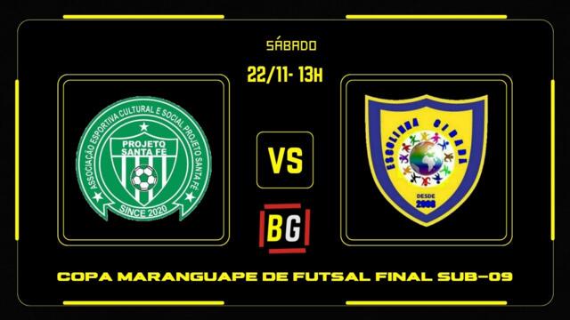 FINAL COPA MARANGUAPE DE FUTSAL SUB-09 l SANTA FÉ X ESCOLINHA CIDADÃ