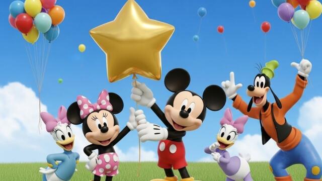 Mickey Mouse’s Big Balloon Adventure! | 1 Hour Kids Story