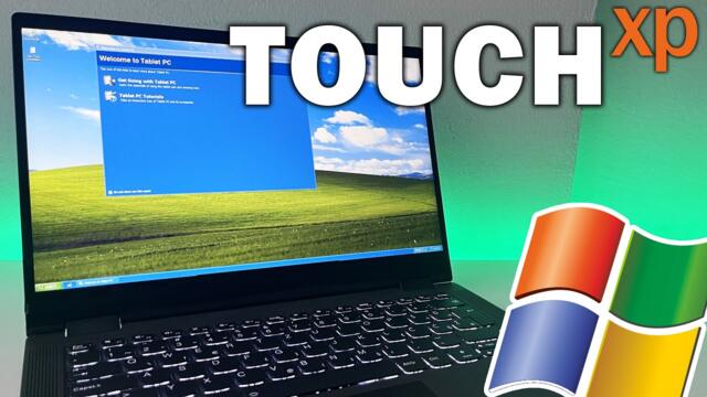 Exploring Windows XP Tablet Edition on a Modern Laptop!