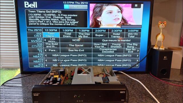 Hacking Bell TV PVR Satellite Receiver - Free TV Channels