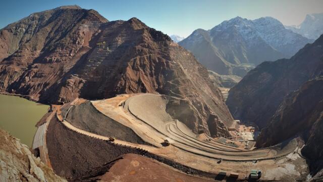 The World's Tallest Mega Dam Will Block Central Asia