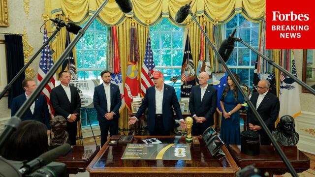 WATCH LIVE: President Trump Holds Meeting Of White House Task Force On The FIFA World Cup 2026