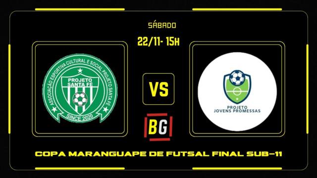 FINAL COPA MARANGUAPE DE FUTSAL SUB-11 l SANTA FÉ X JOVENS PROMESSAS