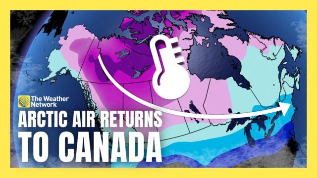 Who Left the Freezer Open? Arctic Air Returns to Canada Next Week | #forecast