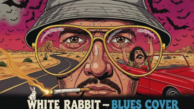 Jefferson Airplane - White Rabbit (Psychedelic Electric Blues Cover)  1950s Trip & Harmonica Howl