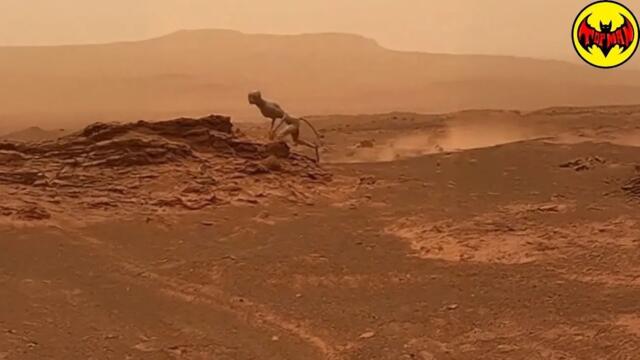 This Martian Clip Is Going Viral… Is That an Alien?