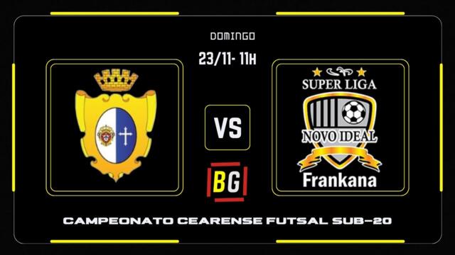 SEMIFINAL CAMPEONATO CEARENSE SUB-20 JOGO VOLTA - ARACATI X FRANKANA