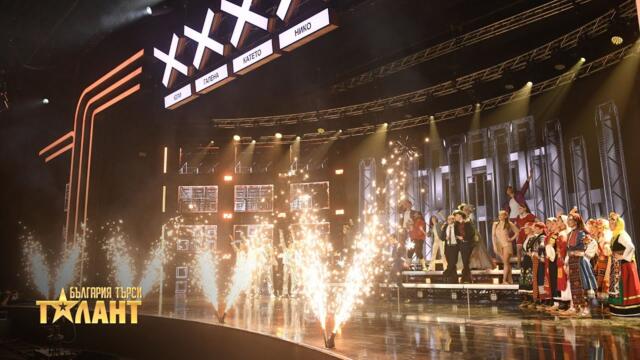 Общо изпълнение на участниците в първия полуфинал I България търси талант