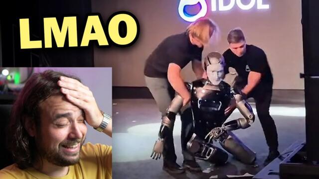 Russia's Humanoid Robot is Embarrassing