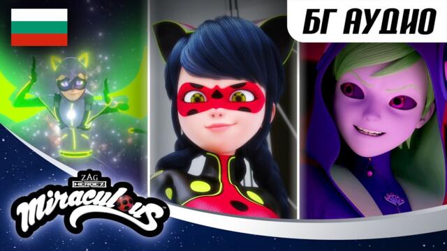 🐞 СУПЕРСИЛИ – Топ 10 най-добрите моменти 🇧🇬 БГ АУДИО | Мега-чудесата на Калинката и Черния Котарак