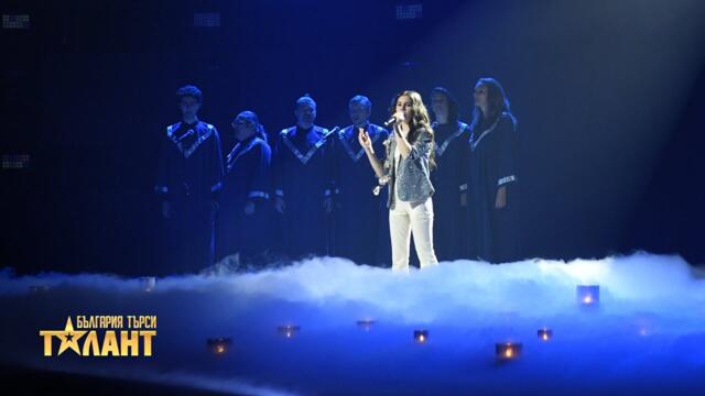 Впечатляващо музикално изпълнение на Сияна Зонева  I България търси талант