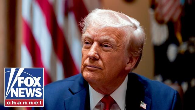 President Trump and first lady Melania Trump greet the crown prince of Saudi Arabia