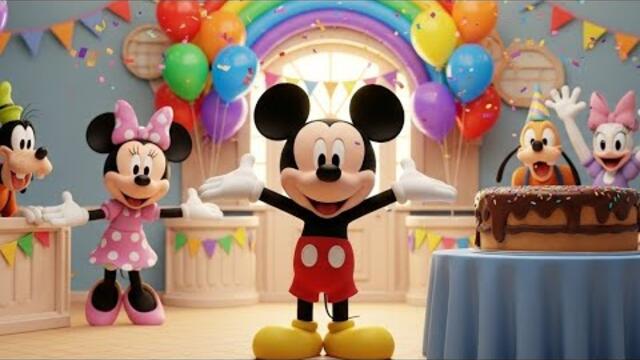 Mickey Mouse’s Big Happy Surprise Party! 🎉 | Kids Cartoon Story