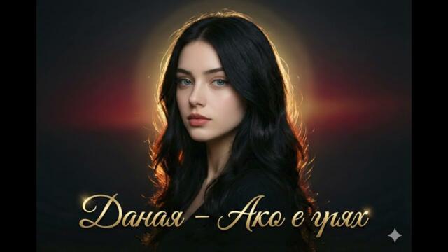 Даная – Ако е грях (Cover балада 2025 - Емоционална любовна история)