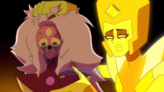 Blue Diamond AU | Yellow Shatters the Crystal gems