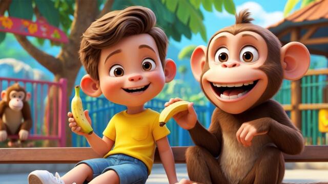 Обичам да ям ябълки, банани, грозде, портокали | Весели и Забавни Детски Песни Компилация