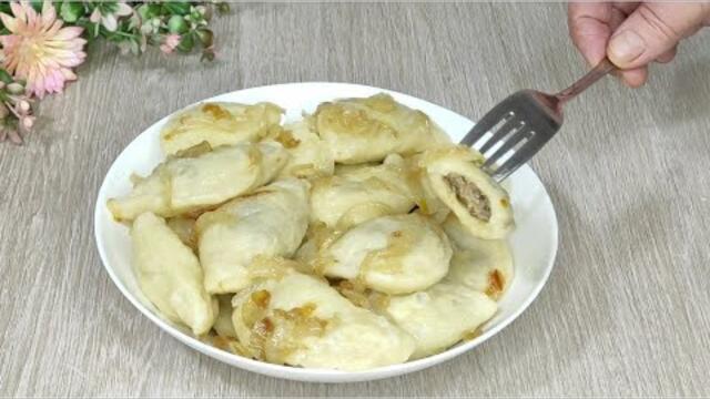 Соковиті вареники з печінкою — найніжніший рецепт!