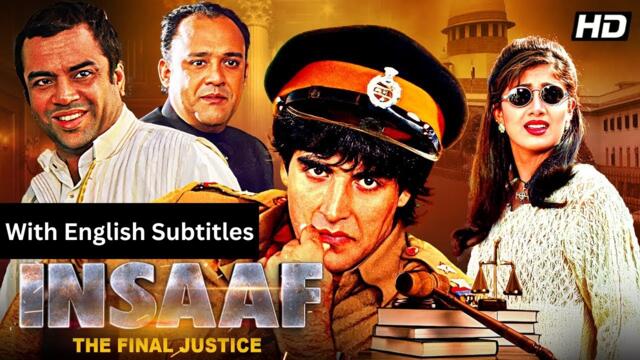 Insaaf (1997) - Superhit Hindi Movie With English Subtitles | Akshay Kumar & Shilpa Shetty
