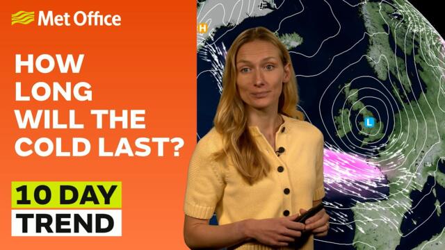 10 Day Trend 19/11/2025 – Start of winter?– Met Office weather forecast UK