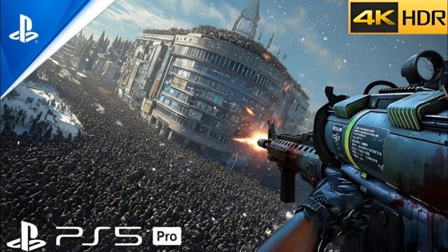 ZOMBIE ATTACK ON USA MAIN CITY | Realistic Ultra Graphics Gameplay [4K 60FPS HDR]