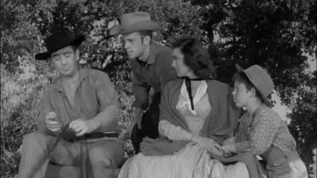 Непознат пред вратата (Stranger at My Door 1956) 1/2