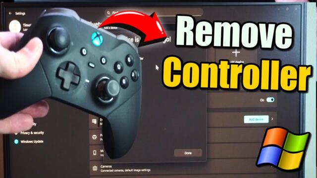 How to Remove Xbox & PS5 Controller from PC (Bluetooth Settings)