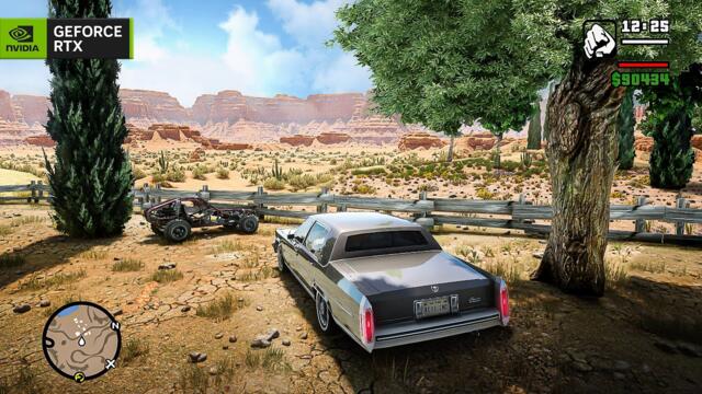 GTA San Andreas Remake RTX 5090 All 'The Desert' Missions 4K Gameplay! GTA SA Remastered Graphic Mod
