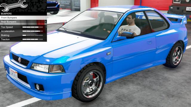 GTA 5 - DLC Vehicle Customization - Karin Sultan RS Classic (Subaru Impreza 22B STI)