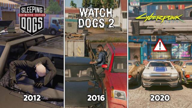 What Happens if You Get Out Of a Car With Blocked Doors in 35 Different Games? (2001-2025)