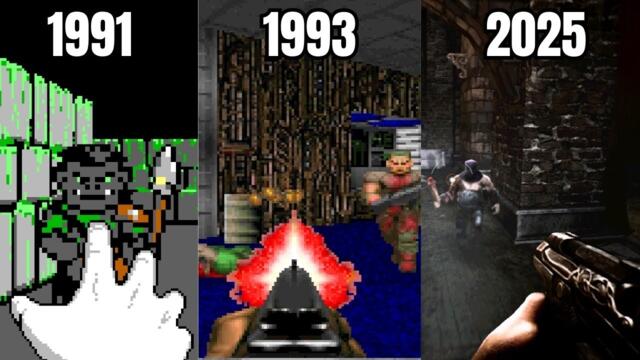 Evolution of 2.5D FPS Games (1991-2025)