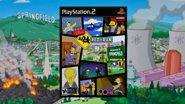 The Simpsons Hit & Run but it's a GTA Mod