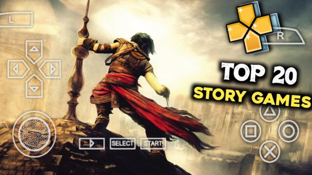 Top 20 PPSSPP Story Games For Android 2025 ||  High Graphics