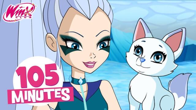 +105 MIN Winx Club | A Magical Winter Journey with the Fairies! ✨ Full Episodes Compilation