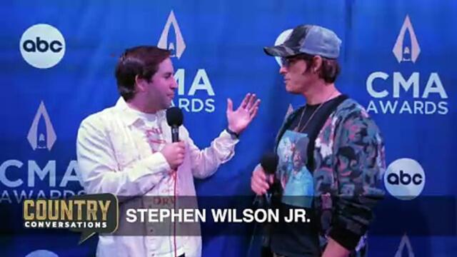 Stephen Wilson Jr. at the CMA Awards