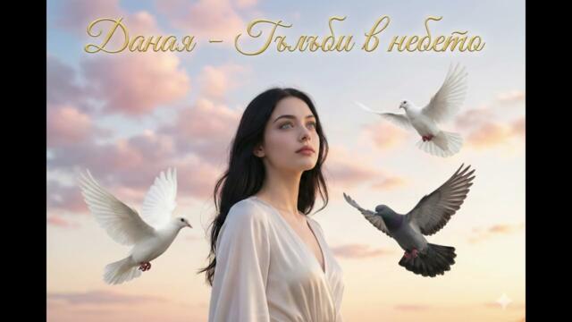 Даная - Гълъби в небето (Emotional Pop-Folk Ballad, 2025 | Нежна детска вибрато любовна песен)